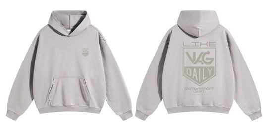 Grey LVD Oversized Hoodie