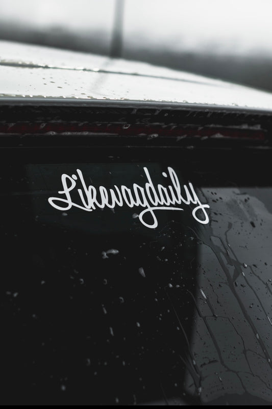 LVD Signature Sticker