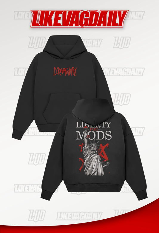 Liberty 4 Mods Hoodie (TAKE 1 SIZE BIGGER!)