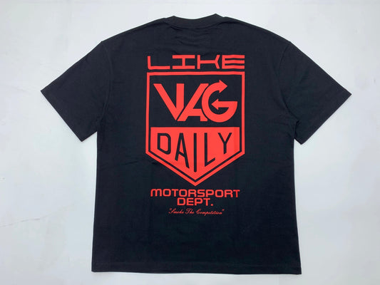 LVD Emblem Oversized Tee Black/Red