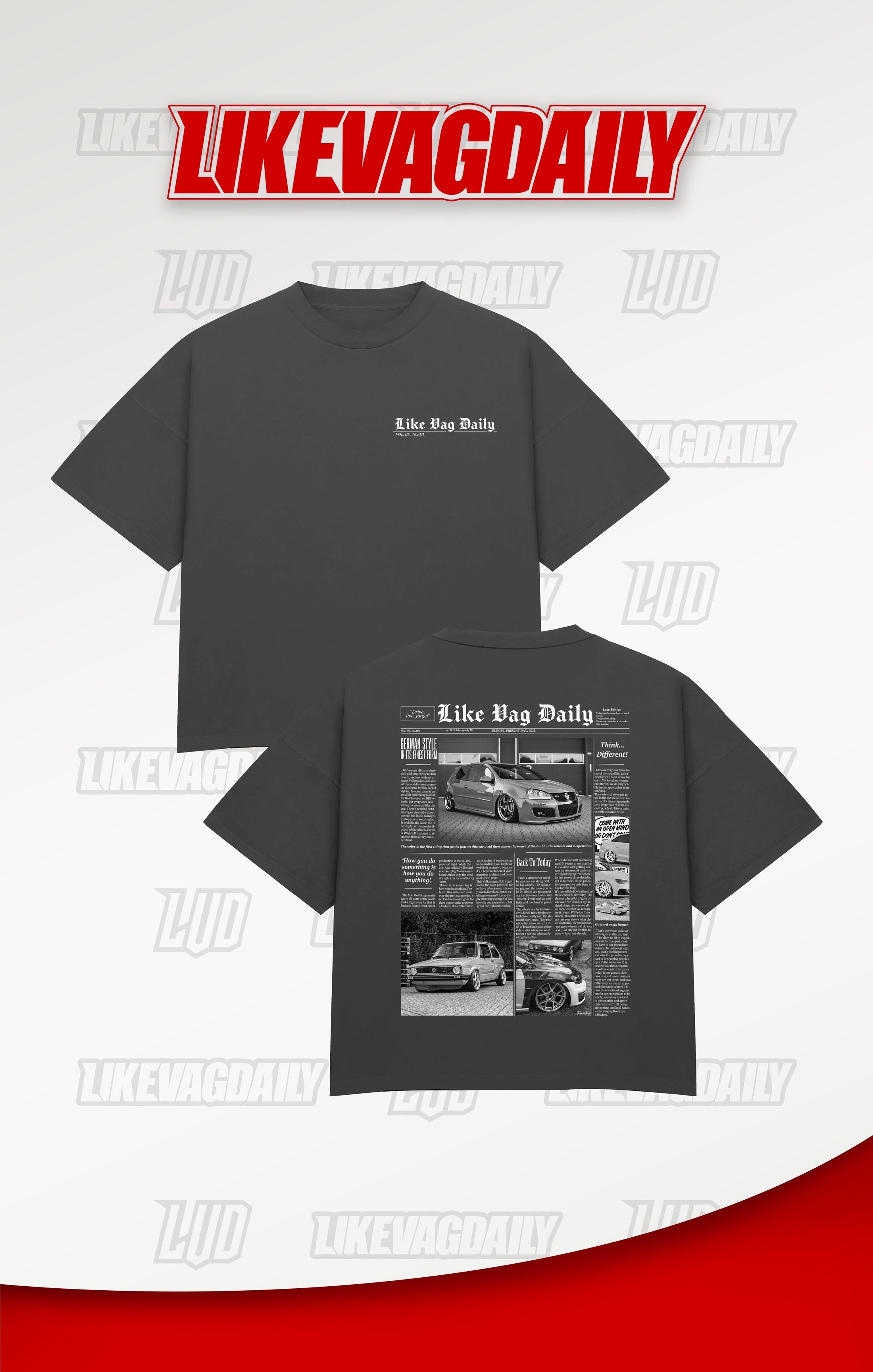 Premium Oversized LVD Times T-Shirt